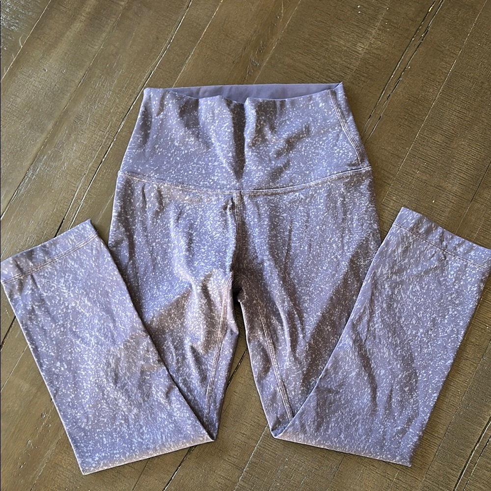 Lululemon Speckled High-Waisted Leggings